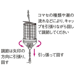 第一精工 王様 キャップカゴ 50-S FCJ9230-イメージ2