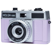 HOLGA フィルムカメラ H-135 BC Holga H-135 BCシリーズ パープル/シルバー H-135BC/P/S