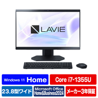 NEC 一体型デスクトップパソコン e angle select LAVIE A23 ファインブラック PC-A2375JAB-E3