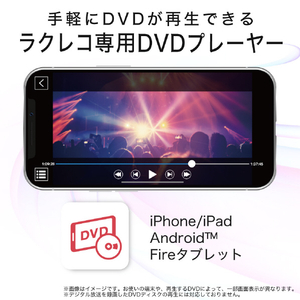 バッファロー スマホ用CDレコーダー「ラクレコ」DVD再生&microSDスロット搭載モデル ホワイト RR-PW2-WH-イメージ7