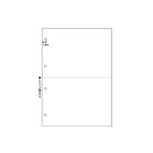 ヒサゴ マルチプリンタ帳票 A4 白紙 2面・4穴 1200枚 FC91553-BP2003Z-イメージ1