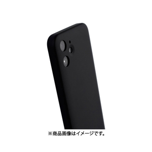 アンドデザイン iPhone 12 mini用ケース MYNUS マットブラック MY-IP12M1-MB-イメージ5