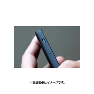 アンドデザイン iPhone 12 mini用ケース MYNUS マットブラック MY-IP12M1-MB-イメージ6