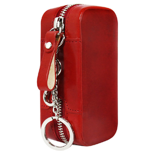 HANSMARE iQOS ITALIAN LEATHER CASE レッド HAN10041-イメージ1