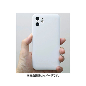 アンドデザイン iPhone 12 mini用ケース MYNUS マットホワイト MY-IP12M1-MW-イメージ4