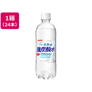 サンガリア 伊賀の天然水 強炭酸水 500ml×24本 F028671-822-イメージ1