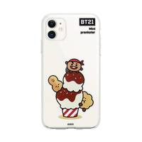 BT21 iPhone 11用CLEAR SOFT SUMMER DOLCE SHOOKY KCJ-CSX003