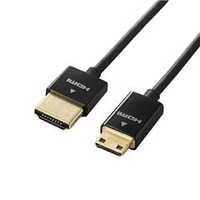 エレコム カメラ接続用HDMIケーブル(HDMI miniタイプ) 1．5m ブラック DGW-HD14SSM15BK