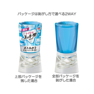 アース製薬 トイレのスッキーリ! フローラルソープの香り 400mL 16個 FC850NT-イメージ7