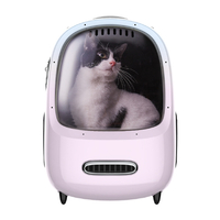 PETKIT Breezy 2 Cat Travel 猫バック ピンク P7704PKｷﾔﾘ-ﾊﾞﾂｸﾞ