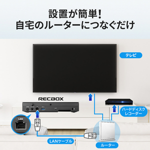 I・Oデータ ハイビジョンレコーディングHDD LS テレビ録画向けモデル(8TB) RECBOX HVL-LS8-イメージ6