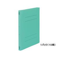 キングジム フラットファイル クイックイン〈PP〉GX A4タテ 緑 10冊 1パック(10冊) F935477-4432GXﾐﾄ