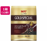 UCC ゴールドスペシャル 炒り豆 スペシャルブレンド 250g 12袋 FCT9227-393285