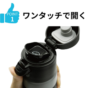 オルゴ ステンレスマグボトル(0．5L) ho-on(ホーン) グラブフラスク サムズアップボトル ネイビー GFU-50(NV)-イメージ3