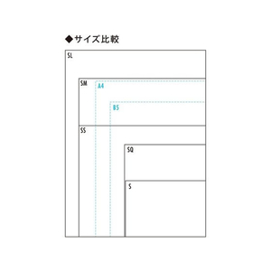 マルマン クロッキーブック SQ 白クロッキー紙 SQ FC239RJ-SQ-イメージ7