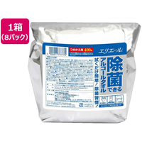 大王製紙 エリエール除菌できるアルコールタオル詰替 大容量 8パック FCC2429