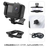 エープラス ActyGo マグネットマウント GoPro用 ブラック AP-055