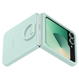 Samsung Galaxy Z Flip6用Silicone Case Mint EF-PF741TMEGJP-イメージ2