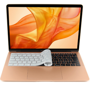 BEFiNE 2018 MacBook Air 13インチ用キーボードカバー シルバー BF16055-イメージ2