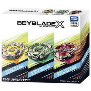 タカラトミー BEYBLADE X BX-08 3on3デッキセット BX083ON3ﾃﾞﾂｷｾﾂﾄ-イメージ5