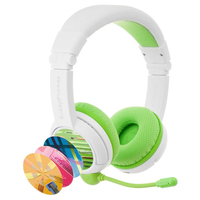 Onanoff 子供用ヘッドフォン BuddyPhones School+Wireless グリーン BT-BP-SCHOOLP-GREEN