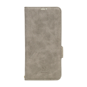 NATURAL　design AQUOS sense8用ケース 手帳型 STYLE NATURAL グレー AQS8-VS01-イメージ1