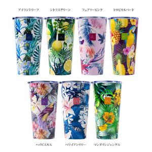 Link 2 Japan リゾートボトルタンブラー(400ml) トロピカルバード HKBTL01-PPBD-1-イメージ8