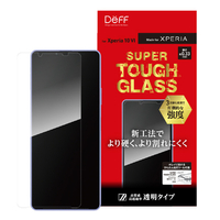 ディーフ Xperia 10 VI用SUPER TOUGH GLASS 透明クリア DG-XP10M6G3F