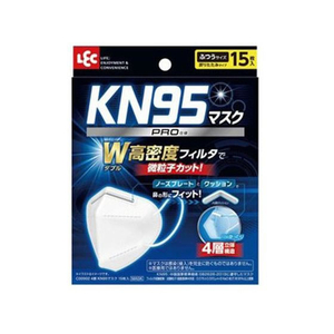 レック 4層 KN95マスク 15枚入 FCT6875-イメージ1