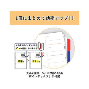 マルマン セッション プラスチックバインダー B5 ライトブルー FCC1722-F310-52-イメージ4