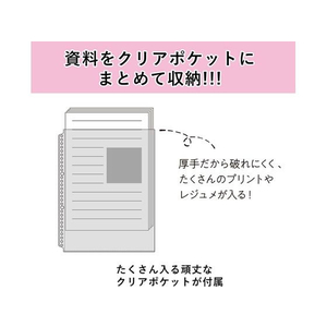 マルマン セッション プラスチックバインダー B5 ライトブルー FCC1722-F310-52-イメージ5