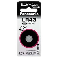 パナソニック アルカリボタン電池〈1．5V〉 LR43P