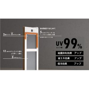 さくら製作所 【右開き】ワインセラー(38本収納) 氷温R M5 ホワイト GX38DM525-RH-W-イメージ16