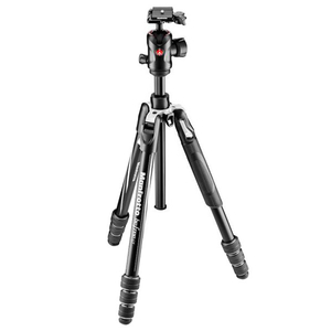 Ｍａｎｆｒｏｔｔｏ アルミニウムT三脚キット befree GT black/silver MKBFRTA4GT-BH-イメージ1