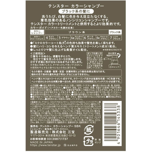 三宝 テンスター カラーシャンプー ソフトブラック 300mL FC814MP-イメージ2