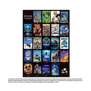 テンヨー ディズニー ジグソーパズル 1000ピース PIXAR ANIMATION STUDIOS POSTER COLLECTION D1000065PIXARANIMATIONSPC-イメージ1