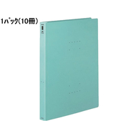 コクヨ フラットファイル〈NEOS〉厚とじ A4タテ ターコイズブルー 10冊 F010550-ﾌ-NEW10B