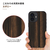 Man & Wood iPhone 16用MagSafe対応天然木ケース Ebony I27065I16-イメージ3