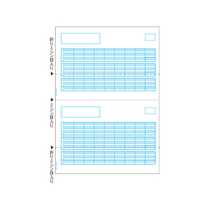 ヒサゴ 給与明細書 500枚 FC91616-GB1172-イメージ1