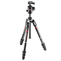 Ｍａｎｆｒｏｔｔｏ カーボンT三脚キット befree GT black/silver MKBFRTC4GT-BH