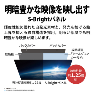 シャープ 65V型4Kチューナー内蔵4K対応有機ELテレビ AQUOS OLED FQ1ライン 4TC65FQ1-イメージ4