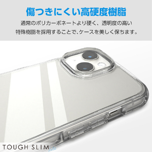 エレコム Google Pixel 9/9 Pro用TOUGH SLIM LITE オールクリア ストラップホールシート付 クリア PM-P242TSLACR-イメージ5