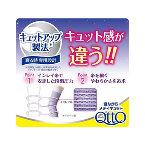 Ｓｃｈｏｌｌｓ Ｗｅｌｌｎｅｓｓ Ｃｏｍｐａｎｙ 寝ながらメディキュット ロング L F329374-281613-イメージ3