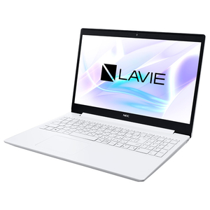 NEC ノートパソコン LAVIE カームホワイト PC-NS100N2W-H6-イメージ1