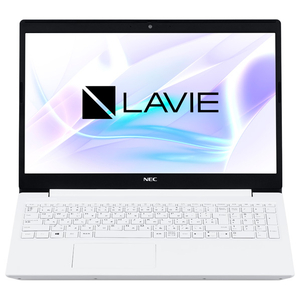 NEC ノートパソコン LAVIE カームホワイト PC-NS100N2W-H6-イメージ3