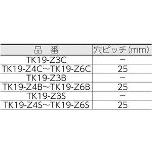 トラスコ中山 TRUSCO ジョイント金具19型Z クロム 寸法104×77 穴数5 FC980FD-2831309-イメージ2