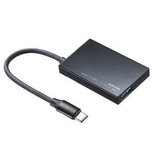 サンワサプライ USB3．1 Gen2対応 Type-Cハブ USB-3TCH18BK-イメージ6