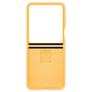 Samsung Galaxy Z Flip5用Silicone Case with Ring Apricot EF-PF731TOEGJP-イメージ3