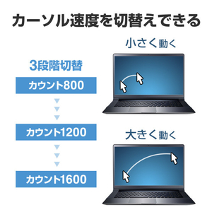 サンワサプライ BluetoothブルーLEDマウス(5ボタン) ブルー MA-BB509BL-イメージ12