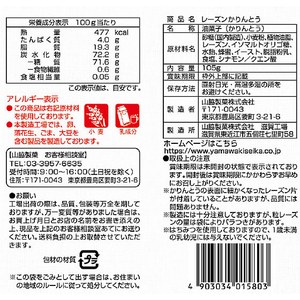 山脇製菓 レーズンかりんとう 105g FC216MT-イメージ2